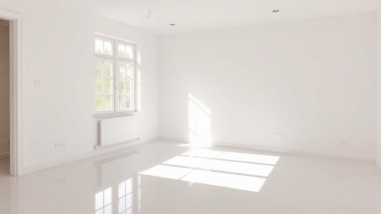 Espace impeccablement propre après nettoyage professionnel